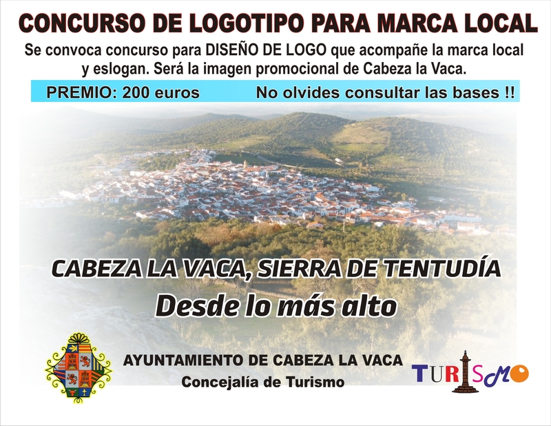 Concurso para el diseño de logotipo de la ''marca local'' en Cabeza la Vaca