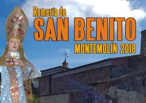 Montemolín celebrará su Romería de San Benito 2018 este fin de semana