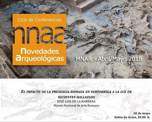 José Luis de la Barrera ofrecerá una conferencia sobre el yacimiento de Nertobriga en Mérida 