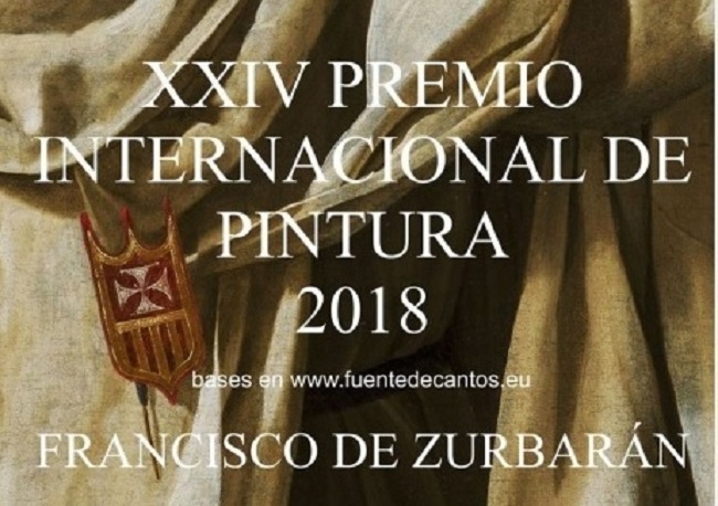 Publicadas las bases para el XXIV Premio Internacional de Pintura Francisco de Zurbarán en Fuente de Cantos