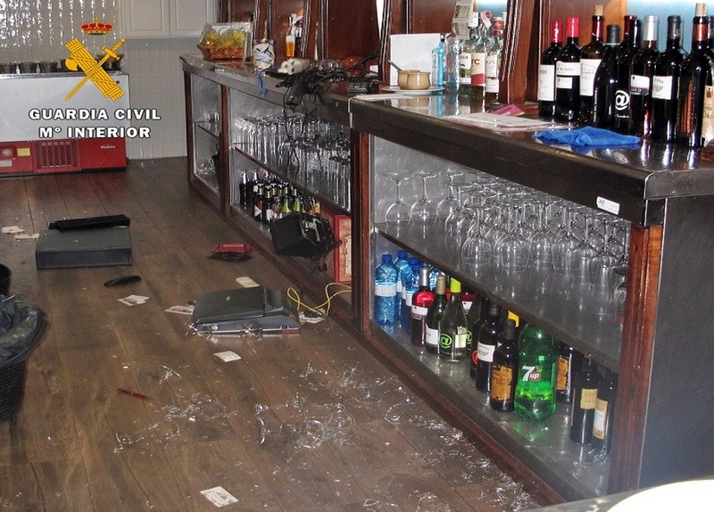 Detenido un vecino de Monesterio presunto autor de seis robos en bares y establecimientos de Zafra