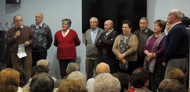 La Asociación de Pensionistas de Monesterio presenta su nueva Junta Directiva