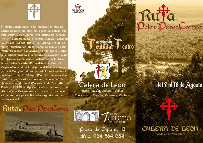 Pelay Pérez Correa da nombre a la programación medieval de Calera de León