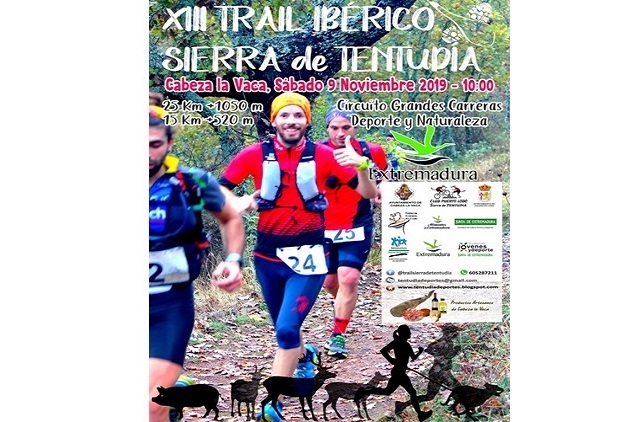 Disfruta corriendo en la naturaleza con el XIII Trail Ibérico Sierra de Tentudía 