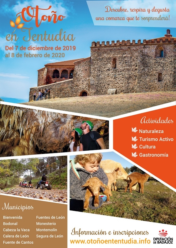 La Diputación organiza la III edición del Programa de Dinamización Turística `Otoño en Tentudía