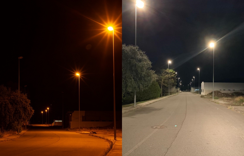 La Diputación de Badajoz ya ha sustituido más de 1800 luminarias a LED en la comarca de Tentudía