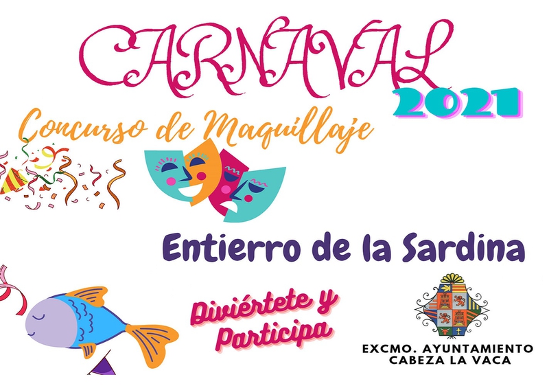 Cabeza la Vaca organiza dos concursos para disfrutar el Carnaval 2021 desde casa