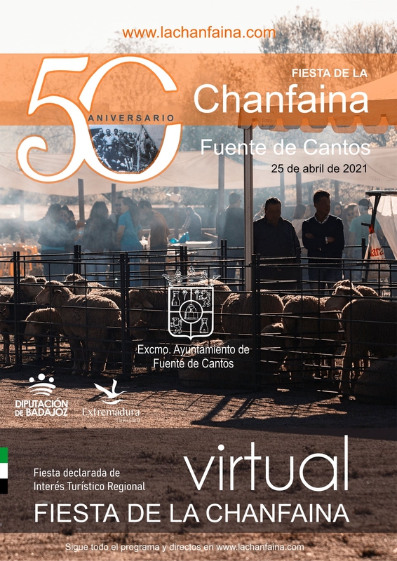 El 50 aniversario de la Chanfaina en Fuente de Cantos se celebrará de forma virtual