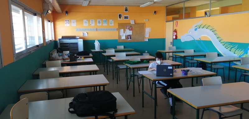 Tres alumnos del IES Alba Plata de Fuente de Cantos participaban en la final autonómica de la XXIX Olimpiada Matemática 2º ESO