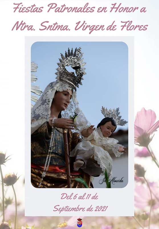 Presentada la programación de las Fiestas Patronales en Honor a la Virgen de Flores en Bodonal de la Sierra