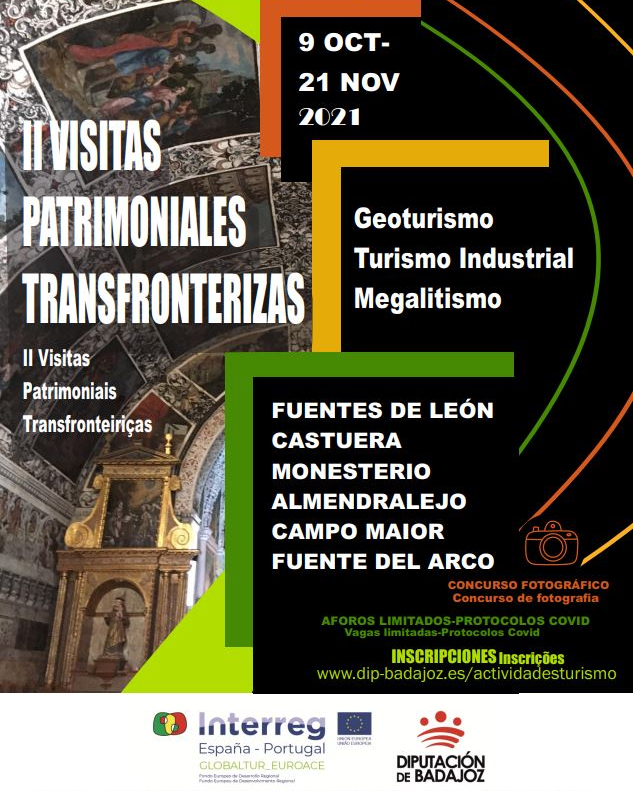 Fuentes de León y Monesterio acogen el II programa de Visitas Patrimoniales Transfronterizas
