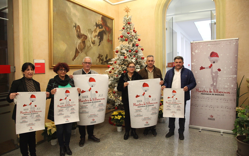 La Muestra Provincial de Villancicos de la Diputación comenzará en Calera de León