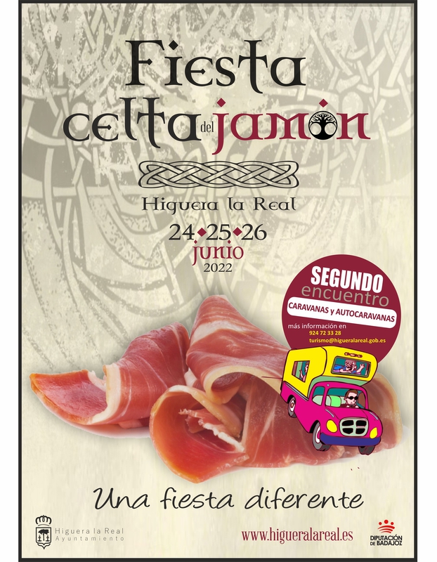 Higuera la Real celebrar la Fiesta Celta del Jamn a finales de junio
