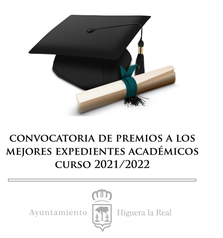 Convocados los premios Mejores Expedientes Académicos Curso 2021-2022 en Higuera la Real