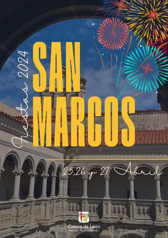 Fiestas Patronales de San Marcos 2024 en Calera de León (PROGRAMACIÓN)
