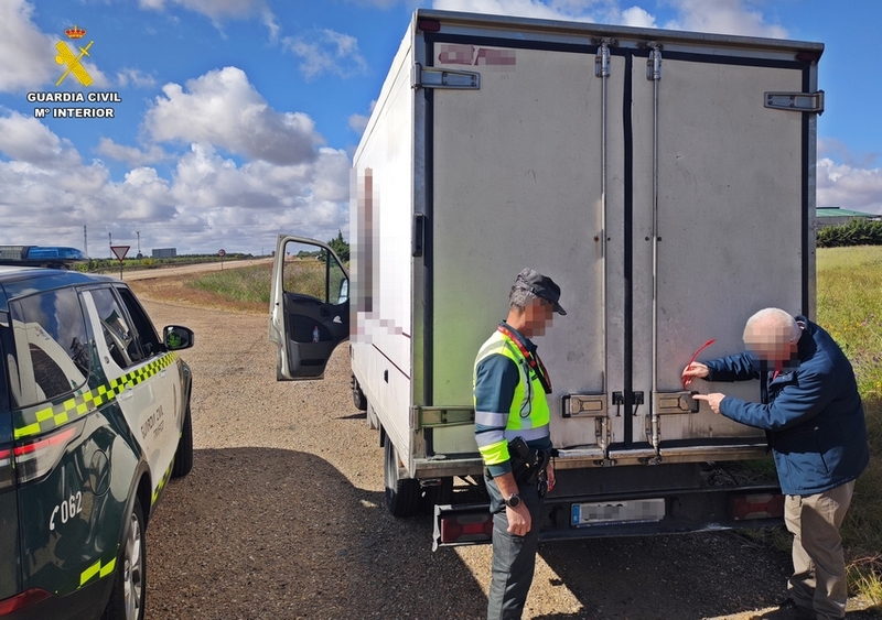 Interceptados casi 1000 kilos de carne con destino a Fuente de Cantos, transportados sin las necesarias condiciones higiénico sanitarias