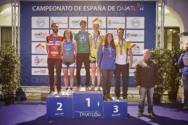 Segureño, subcampeón de España de Duatlon