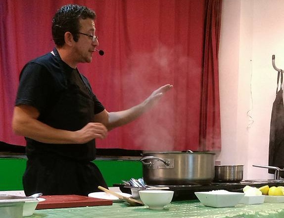 Actividad gastronómica con Antonio Granero en Cabeza la Vaca