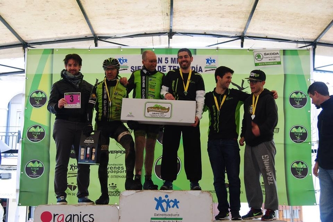 Clasificaciones de la XII Ruta BTT-TITÁN 5 MILES 2017 Sierra de Tentudía