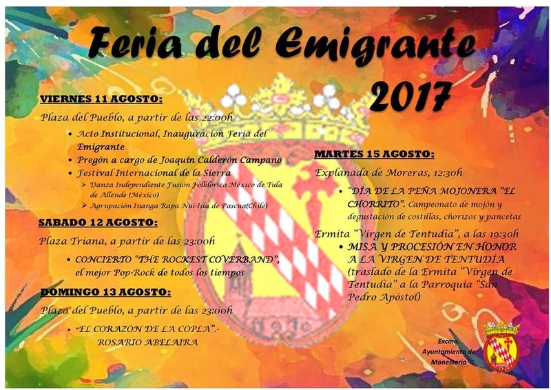 Monesterio se prepara para celebrar la Feria del Emigrante