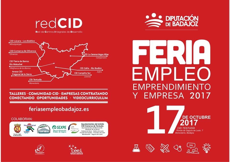 La feria ''Empleo Emprendimiento y Empresa'' se celebrará en Monesterio este mes de octubre