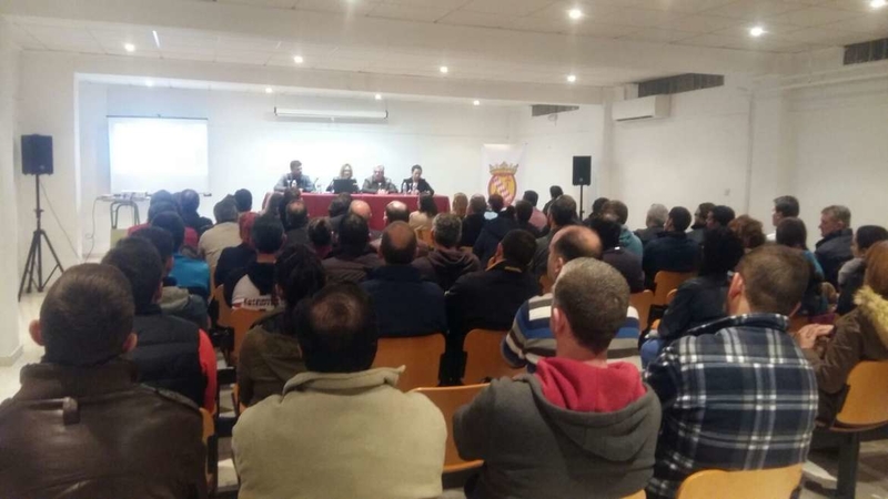 Presentado el Plan de Regeneración de Aguablanca ante alcaldes y empresarios de Calera, Monesterio y Montemolín