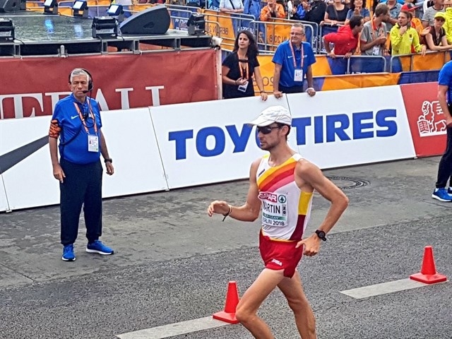 El llerenense Álvaro Martín, campeón de Europa en los 20 kilómetros marcha