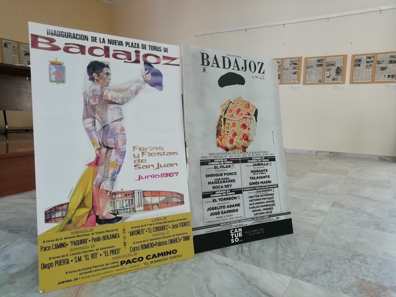 Exposición conmemorativa en Bienvenida de la nueva plaza de toros de Badajoz