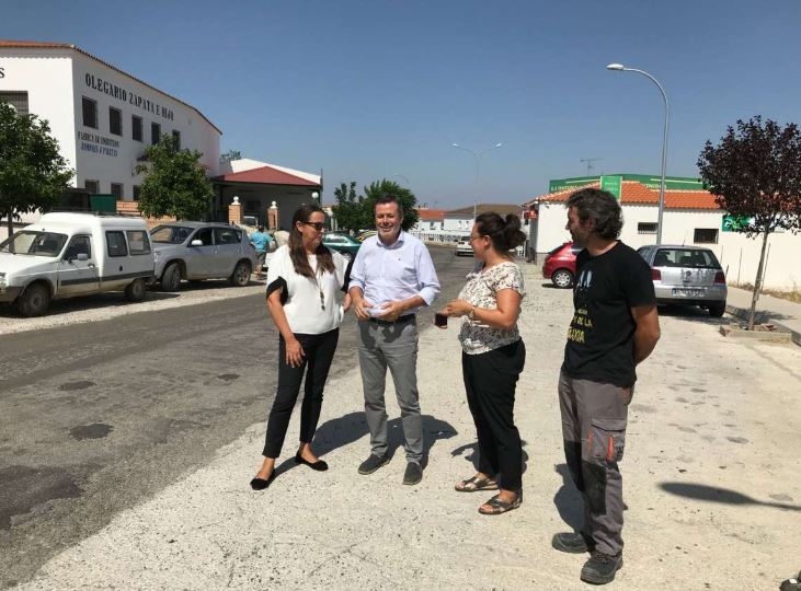 La Junta licitará las obras de la travesía EX  103 en Calera de León y cederá la titularidad al Ayuntamiento