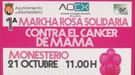 `Primera Marcha Rosa Solidaria Contra el Cáncer de Mama en Monesterio