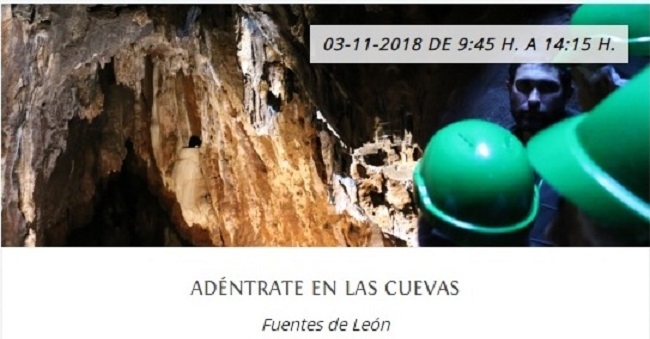 Otoño en Tentudía 2018: `Adéntrate en las Cuevas en Fuentes de León