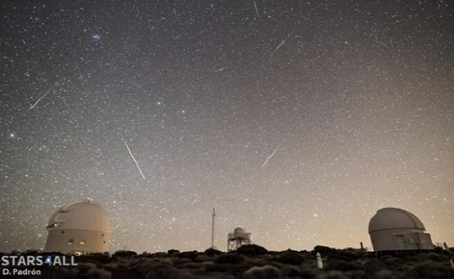 La lluvia de estrellas será retransmitida en directo desde Higuera la Real la madrugada del 4 de enero