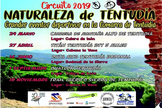 `Circuito Tentudía, grandes eventos deportivos en la Comarca