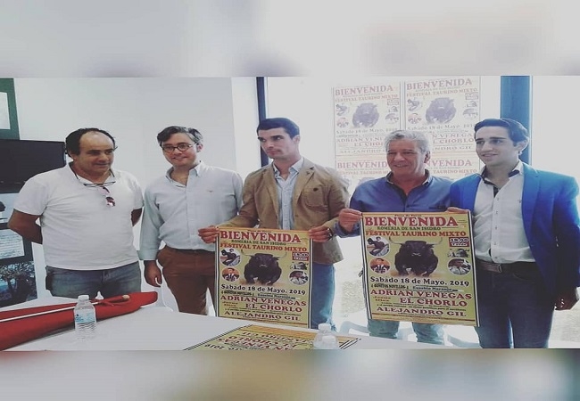 Bienvenida presenta el cartel del Festival Taurino Mixto en honor de San Isidro