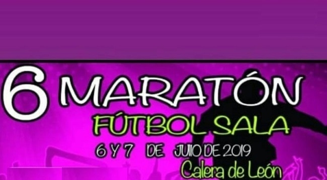 La maratón de Fútbol Sala de Calera de León ya tiene fecha