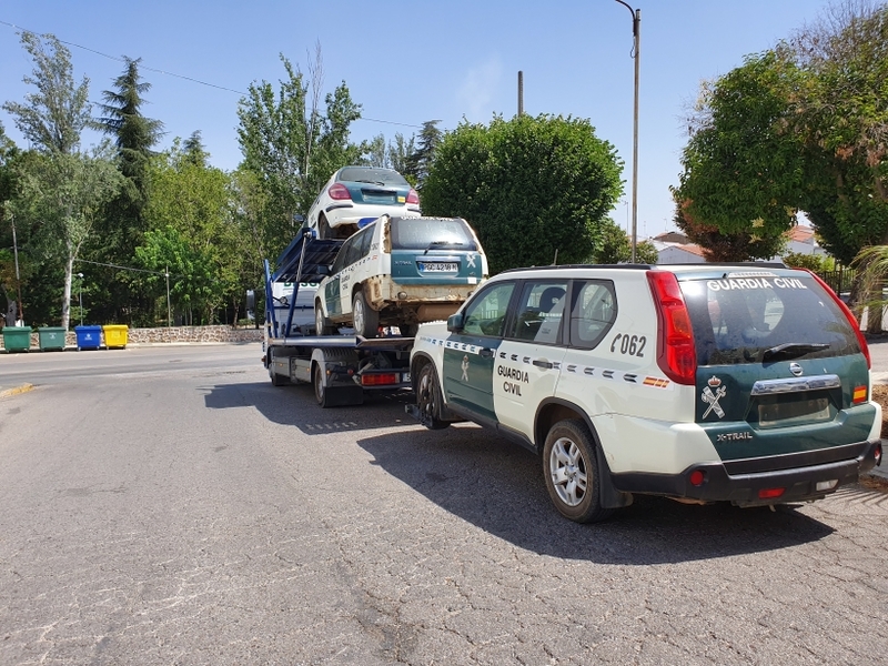 AUGC consigue que se retiren de los cuarteles de Fuente de Cantos, Monesterio y Segura de León vehículos que estaban de baja