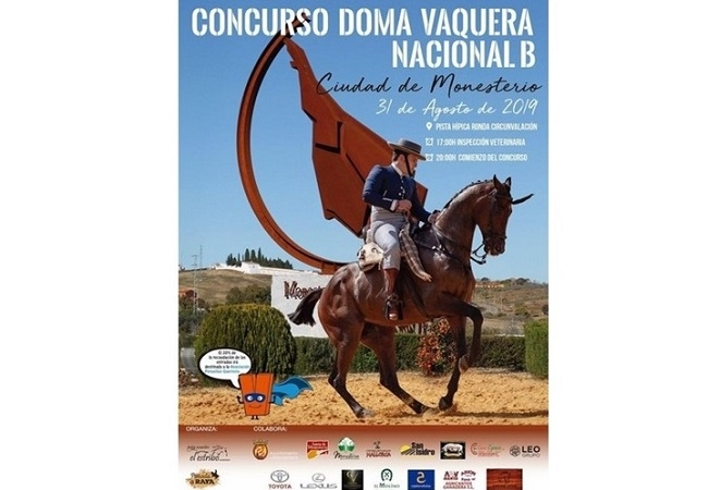 Monesterio acogió el Concurso de Doma Vaquera, puntuable para el Campeonato de España