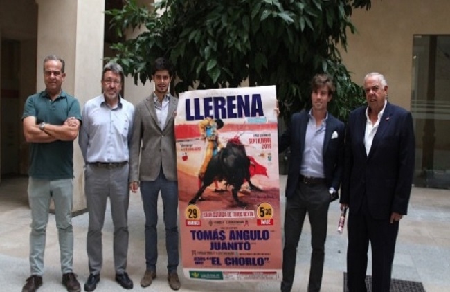 Tomás Angulo, Juanito el novillero Jesús Díez 'El Chorlo' componen el cartel de la Feria de San Miguel de Llerena