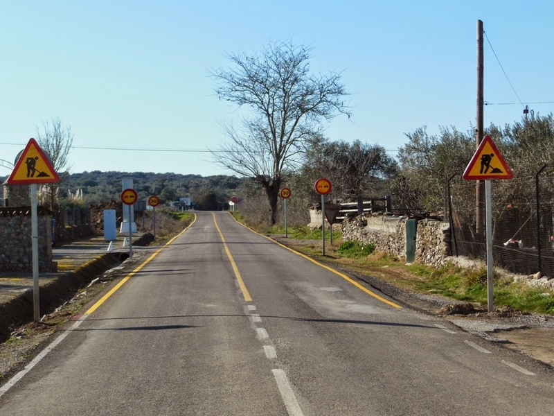 Comienzan las obras de acceso a Bodonal de la carretera Ex-201 procedente de Fregenal de la Sierra
