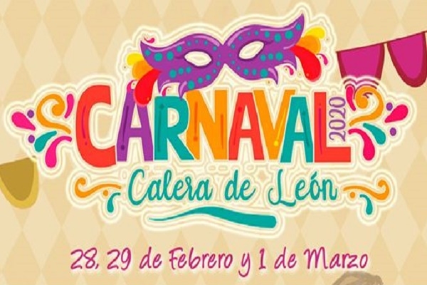 Calera de León celebrará su Carnaval 2020 el último fin de semana de este mes