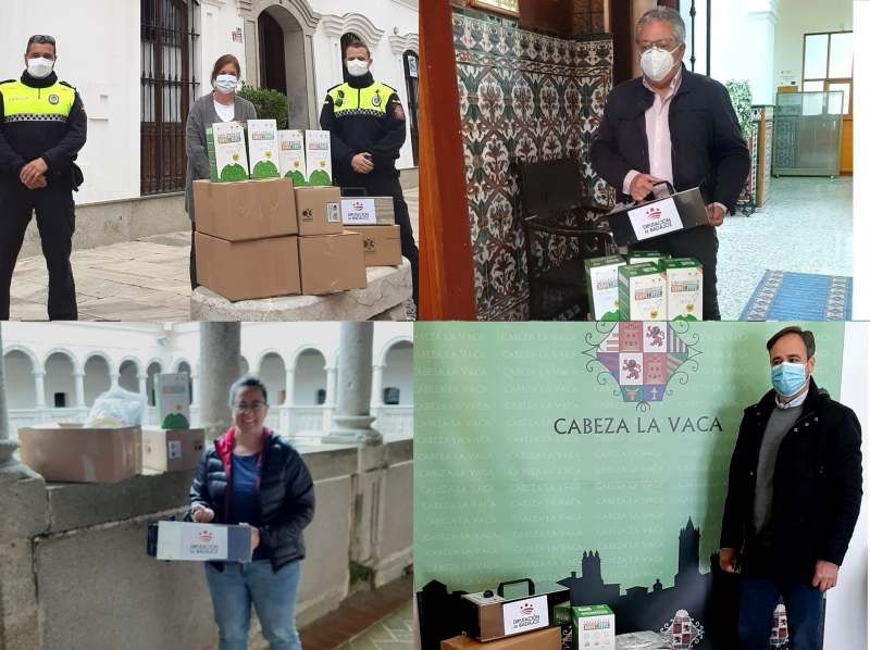 La Diputación amplía su colaboración con los municipios para dotarles de medios de protección frente al coronavirus