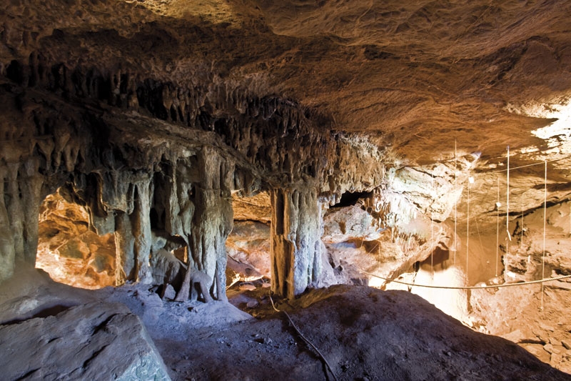 La Junta reforzará utilidad pública de áreas protegidas y luchará contra especies invasoras en las Cuevas de Fuentes de León