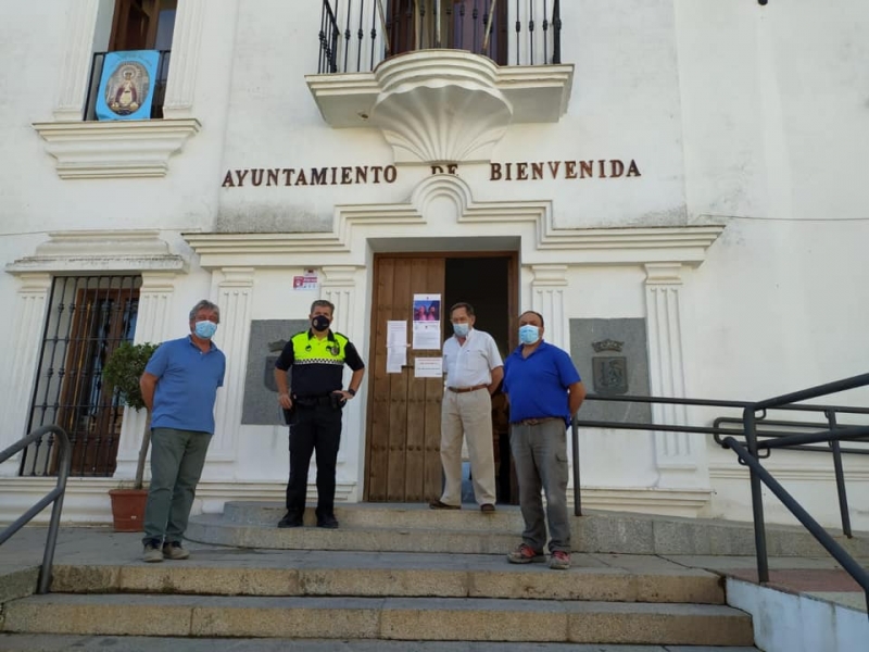 El Ayuntamiento de Bienvenida anuncia nuevas medidas de prevención ante la celebración del día de la Patrona