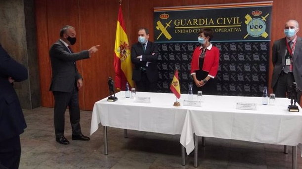La directora de la Guardia Civil agradece a los agentes del 'caso Manuela Chavero' su constancia durante cuatro años