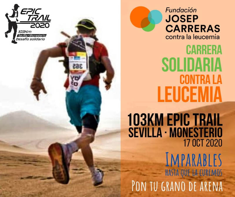 IMPARABLES!! 103 kms corriendo contra la Leucemia desde Sevilla a Monesterio (colabora!!)