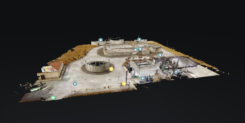 Promedio lanza una visita virtual a la depuradora de aguas residuales de Higuera la Real para conocer su funcionamiento