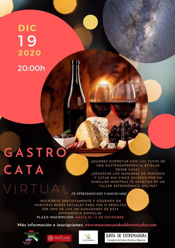 La Mancomunidad de Tentudía organiza una `GastroCata Virtual para 600 personas