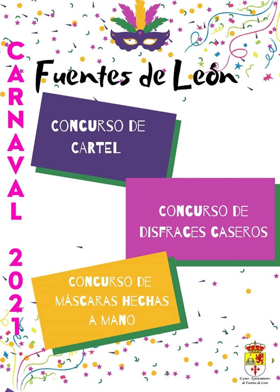 Fuentes de León presenta diferentes concursos para el Carnaval 2021