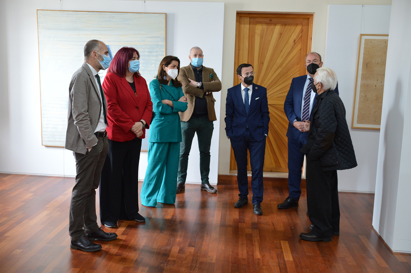 El presidente de la Diputación manifiesta la apuesta por la cultura y el patrimonio en la inauguración del Museo de Arte Contemporáneo de Fregenal
