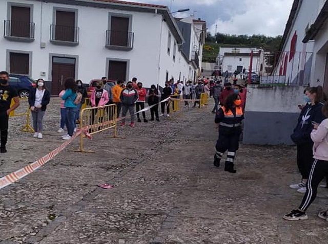 Todas negativas las 295 pruebas realizadas hoy en el cribado poblacional de Fuentes de León